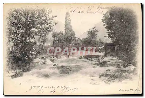 Cartes postales Luchon Le Saut de la Pique