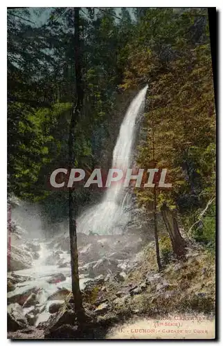 Cartes postales Luchon cascade de Cave