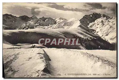 Cartes postales Superbagneres L'Hiver