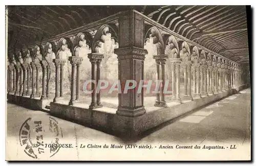 Cartes postales Toulouse Le Cloitre du Musee Ancien Couvent des Augustins