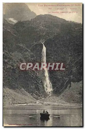 Cartes postales Luchon Lac d'Oo La Grandes Cascade