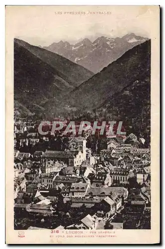 Cartes postales Luchon Vue Generale