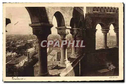 Cartes postales Toulouse Panorama Sur Toulouse prise du Clocher de Saint Sernin