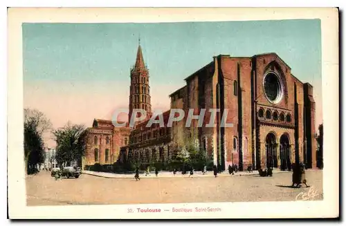 Cartes postales Toulouse Basilique Saint Sernin