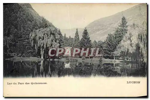 Cartes postales Luchon Lac du Parc des Quinconces