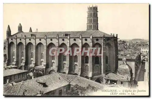 Ansichtskarte AK Toulouse L'Eglise des Jacobins