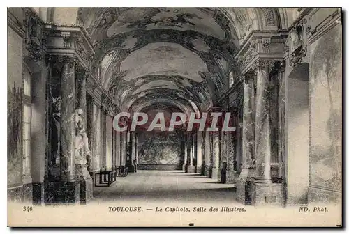 Ansichtskarte AK Toulouse Le Capitole Salle des Illustres