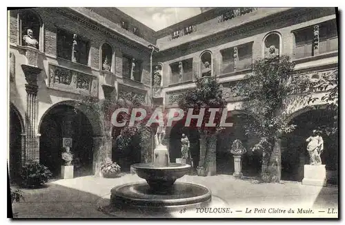 Cartes postales Toulouse La Petit Cloitre du Musee