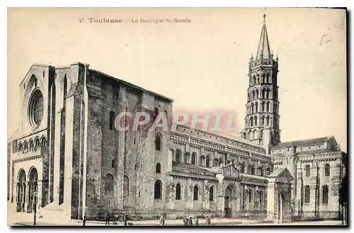 Cartes postales Toulouse La Basilique St Sernin