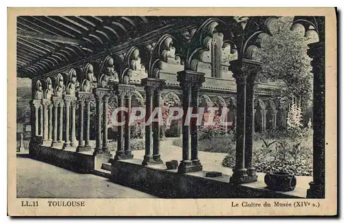 Cartes postales Toulouse Le Cloitre du Musee