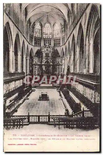 Cartes postales Toulouse Cathedrale St Etienne Coeur