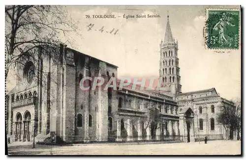 Cartes postales Toulouse L'Eglise  Saint Sernin