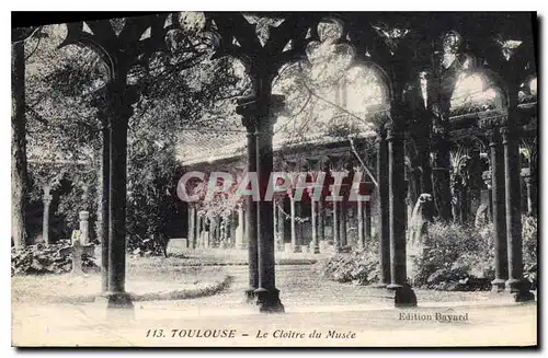 Cartes postales Toulouse Le Cloitre du Musee