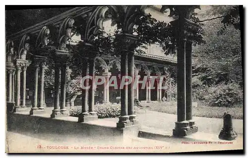 Cartes postales Toulouse Le Musee Grand Cloitre des Augustins