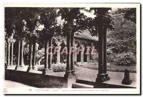 Ansichtskarte AK Toulouse Musee Grand Cloitre des Augustins