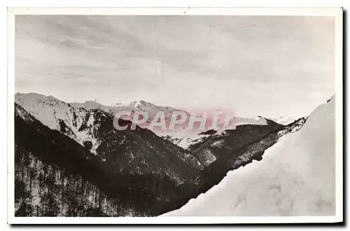 Cartes postales Hospice de France Vue sur Superbagneres