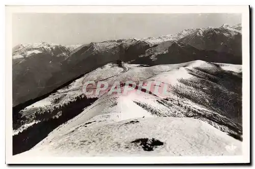 Cartes postales Superbagneres en Hiver Le Plateau et l'Hotel