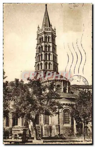 Cartes postales Toulouse Abside de la Basilique Saint Sernin