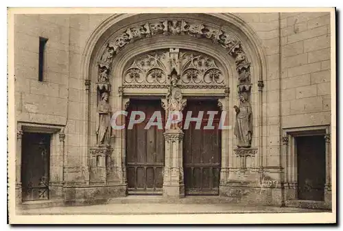 Ansichtskarte AK Chateau de Pierrefonds Oise Porte d'Entree de la Chapelle