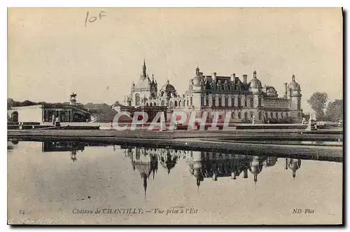 Ansichtskarte AK Chateau de Chantilly Vue prise a l'Est