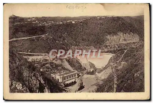 Ansichtskarte AK Le Barrage de Mareges Correze Vue panoramique