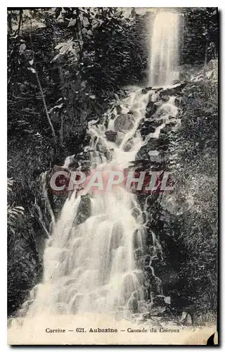 Ansichtskarte AK Correze Aubazine Cascade du Corroux