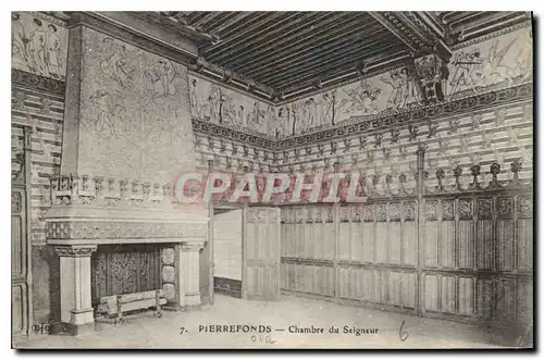 Cartes postales Pierrefonds Chambre du Seigneur