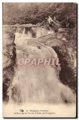 Ansichtskarte AK Treignac Correze Le Saut de la Virolle