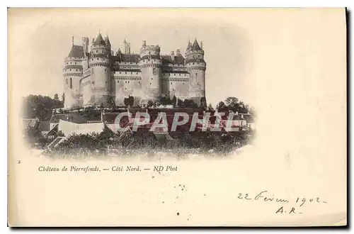 Ansichtskarte AK Chateau de Pierrefonds Cote Nord