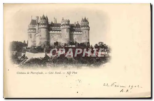 Cartes postales Chateau de Pierrefonds Cote Nord