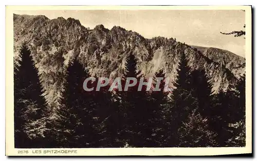 Cartes postales Les Spitzkoepfe