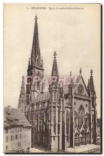 Cartes postales Mulhouse Eglise Protestante Saint Etienne