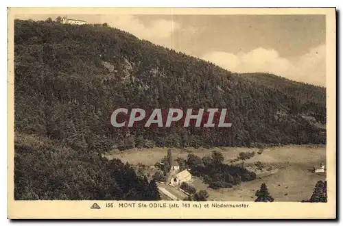 Cartes postales Mont Ste Odile et Niedermunster