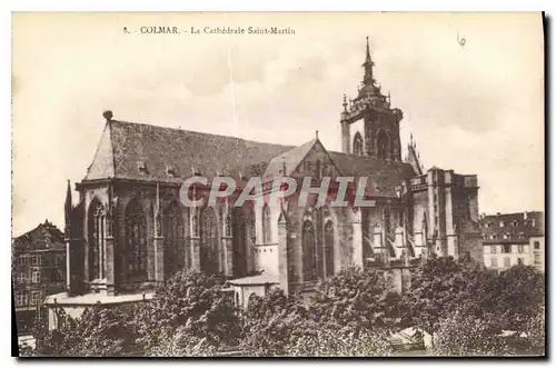 Cartes postales Colmar La Cathedrale Saint Martin