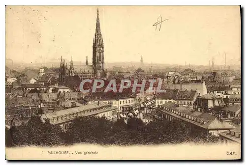 Cartes postales Mulhouse Vue Generale
