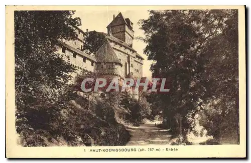 Cartes postales Haut Koenigsbourg