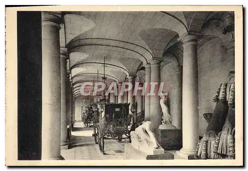 Ansichtskarte AK Chateau de Compiegne Salle des Colonnes