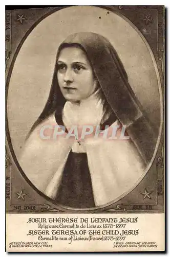 Cartes postales Soeur Therese de L enfant Jesus