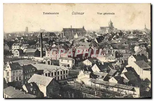 Cartes postales Totalansicht Colmar Vue generale