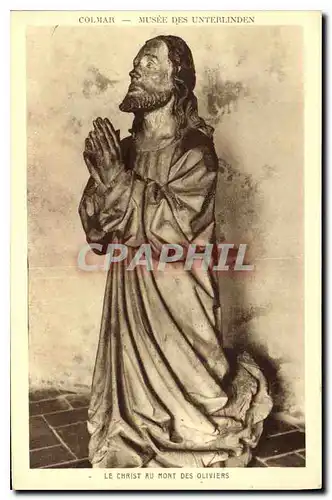 Cartes postales Colmar Musee des Unterlinden Le Christ au Mont des Olivers