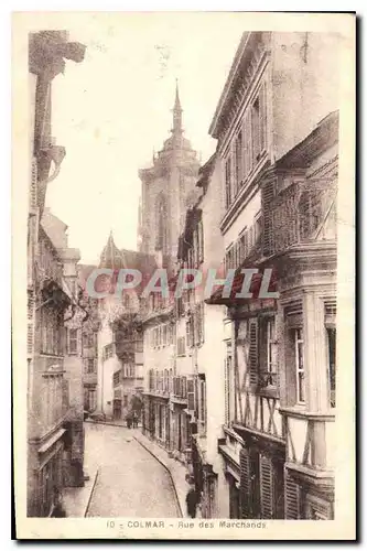 Cartes postales Colmar Rue des Marchands