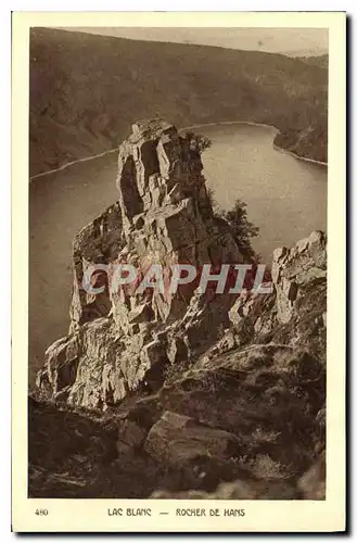 Cartes postales Lac Blanc Rocher de Hans