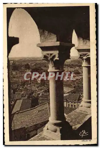 Cartes postales Toulouse Panorama sur la Ville pris du Clocher de Saint Sernin