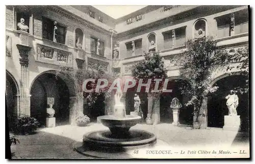 Ansichtskarte AK Toulouse Le Petit Cloitre du Musee