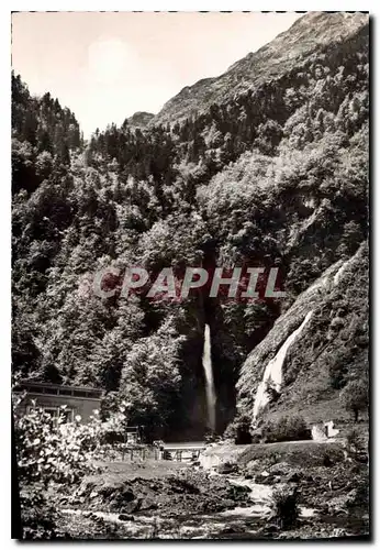 Ansichtskarte AK Environs d Luchon Vallee du Lys Cascade d'Enfer