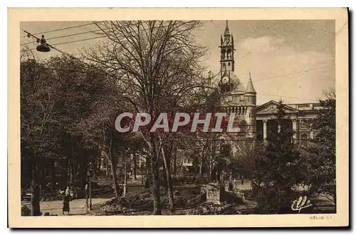 Ansichtskarte AK Toulouse Le Jardin et Donjon du Capitol