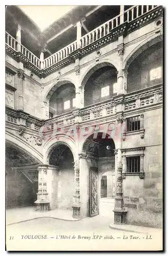 Ansichtskarte AK Toulouse L'Hotel de Bernuy