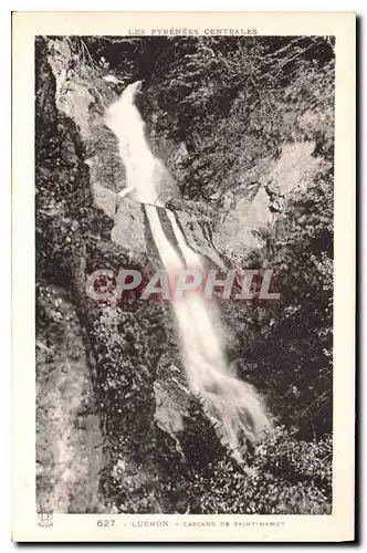 Cartes postales Luchon Cascade de Saint Makat