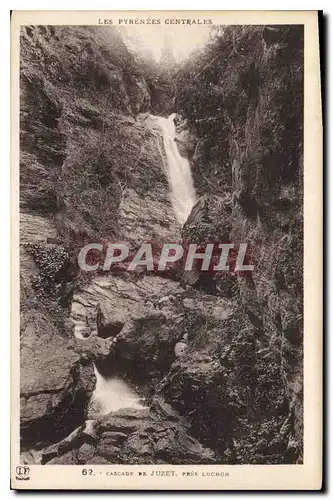 Cartes postales Cascade de Juzet pris Luchon