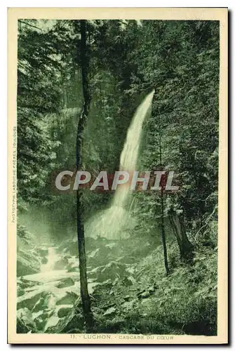 Cartes postales Luchon Cascade du Coeur